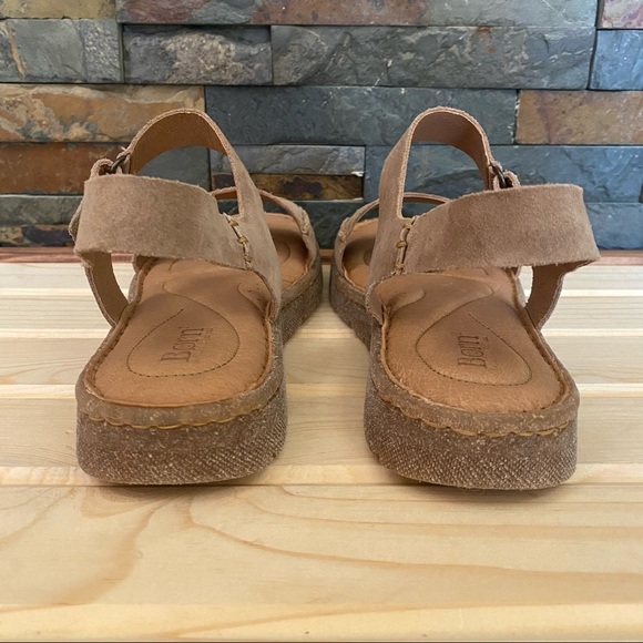 BORN • Madira Sandal in Taupe Suede - New In Box! Size 9 - Picture 6 of 16